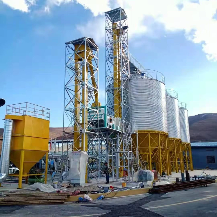 Galvanized Sheet Assembled Silos for Grain Storage with Manufacturers Sale