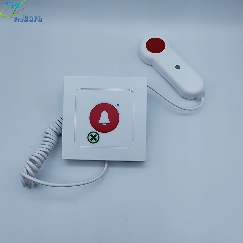 Hospital Wireless Alarm Wholesale/Supplier Pager System Patient Call Panic Button with Handle
