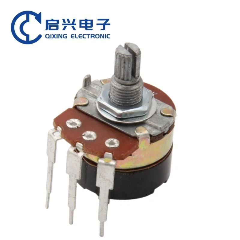 Wh138-1A-1 Carbon Composition Potentiometer 24mm Rotary Potentiometer