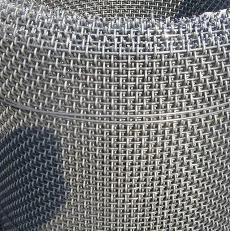 Vibrating Wire Mesh Screen of Manganese Crimp Crusher for Quarry