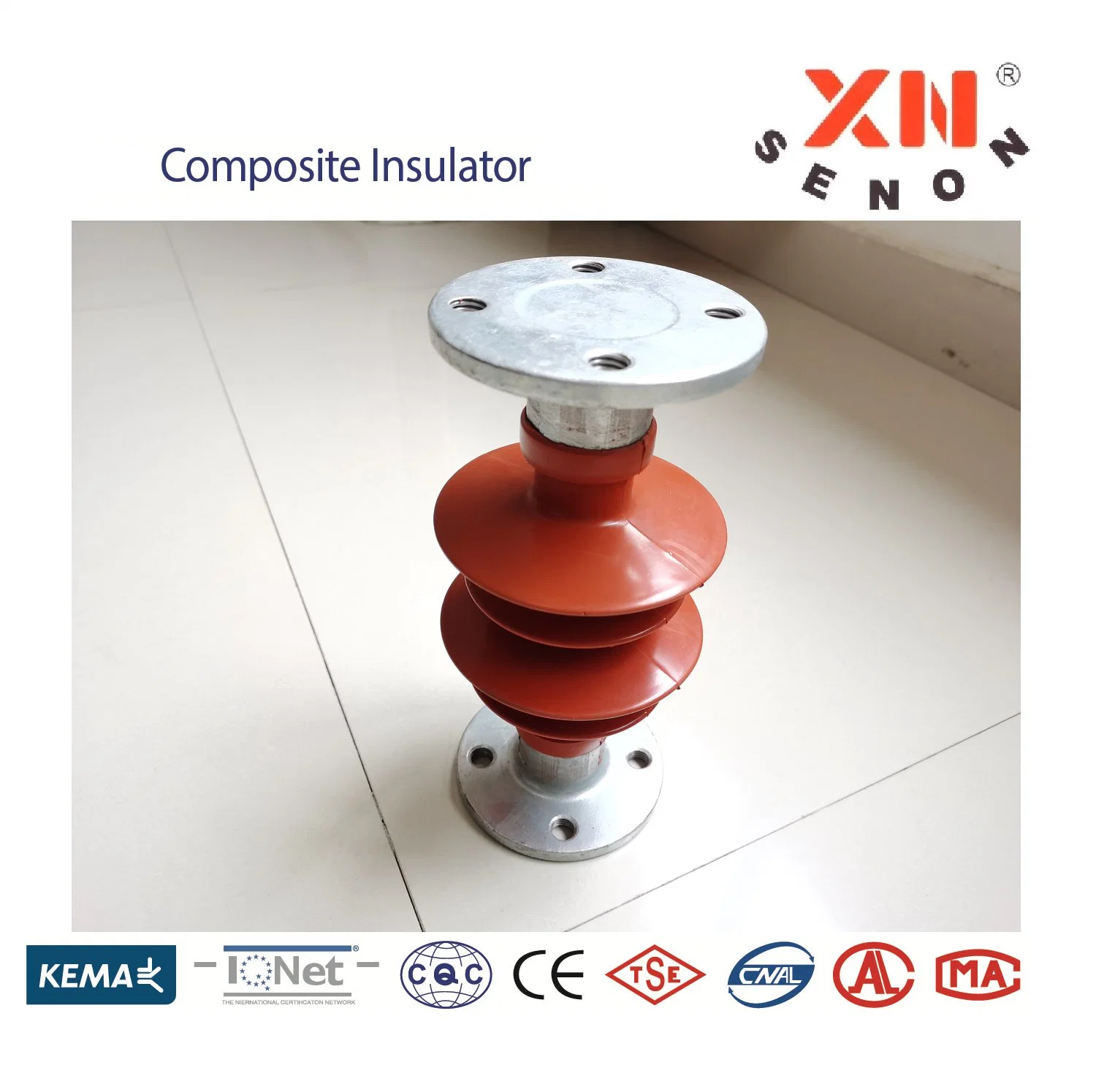 Fzsw-12/2.5 Silicon Rubber Housed High Voltage Post Composite Insulator