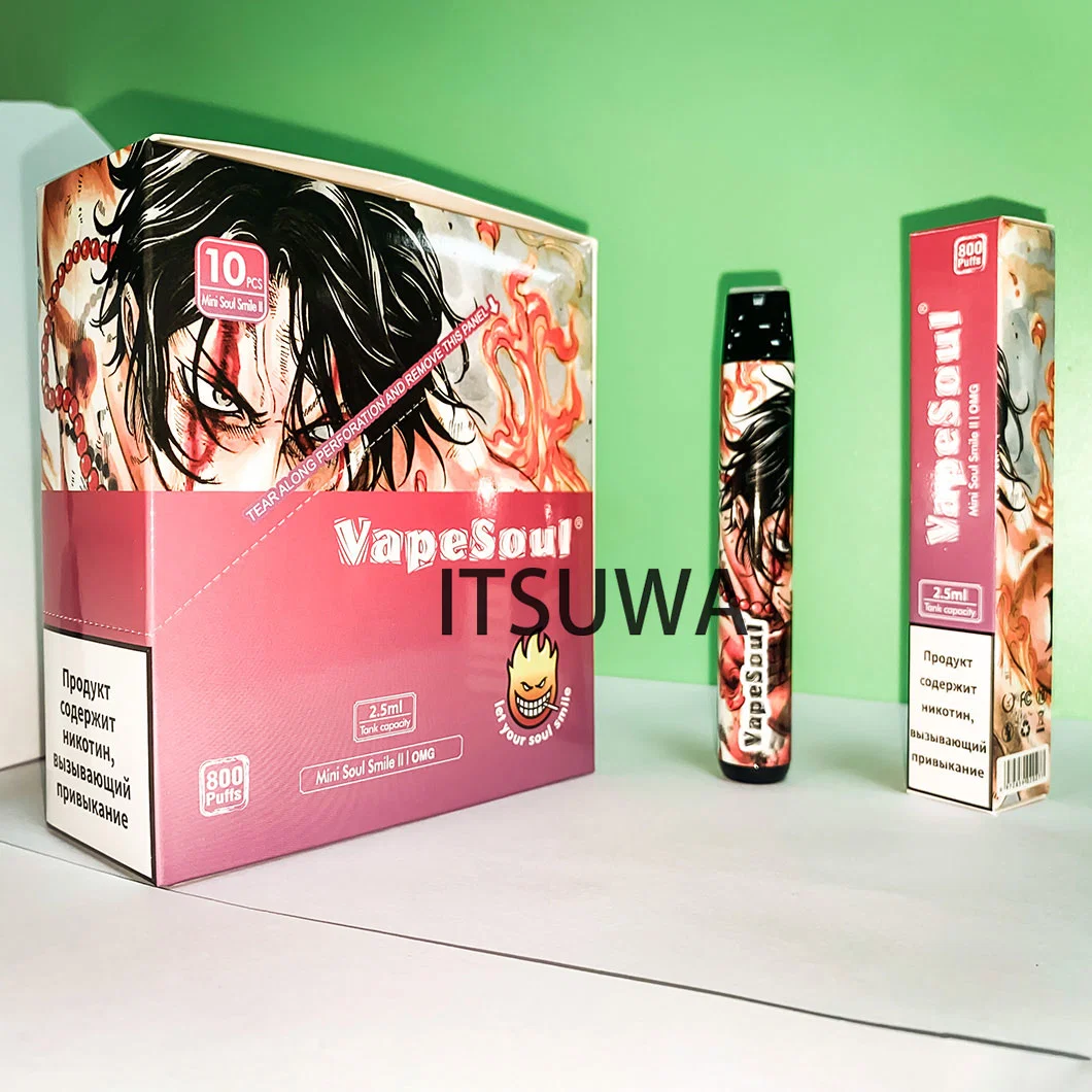 Itsuwa Vapesoul мини-II E Sigaret Puffs Sigarros Sigelei бросить курить комплект для пользовательских отопление дым Vabe аксессуары