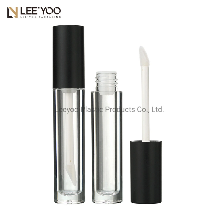 PA-1084 Round Empty Lipgloss Tube Liquid Blush Container Lipstick Case Plastic Cosmetic Packaging