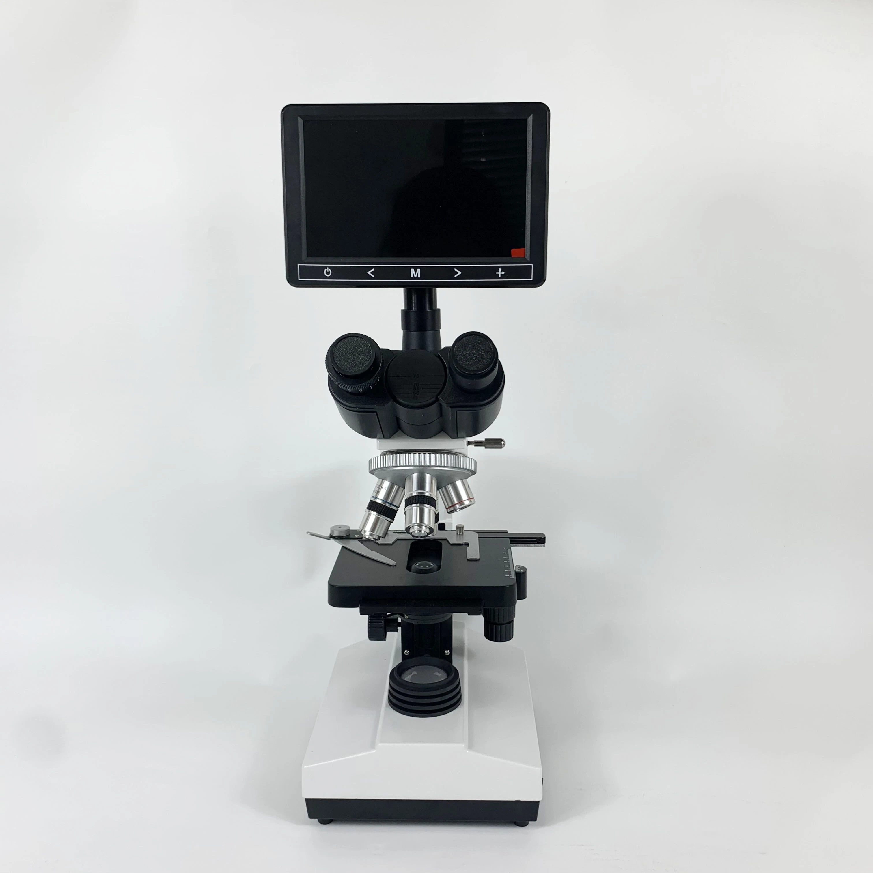 Microscope trinoculaire Xsz-107sm de haute qualité avec écran numérique (origine Chine)