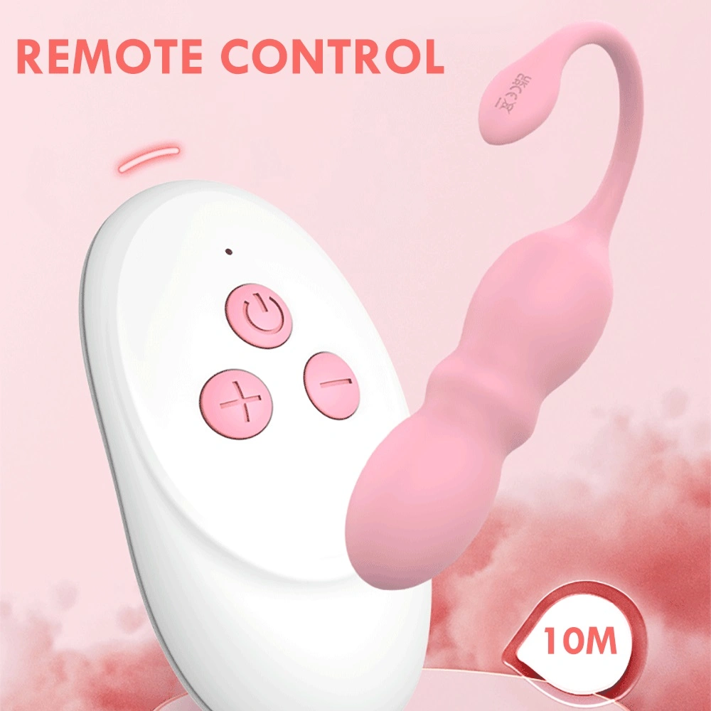 Женская мастерурбация G-Spot vagina Stimulator Носибимое вибрирование Кегель Pussy Телескопический дильдо-вибратор