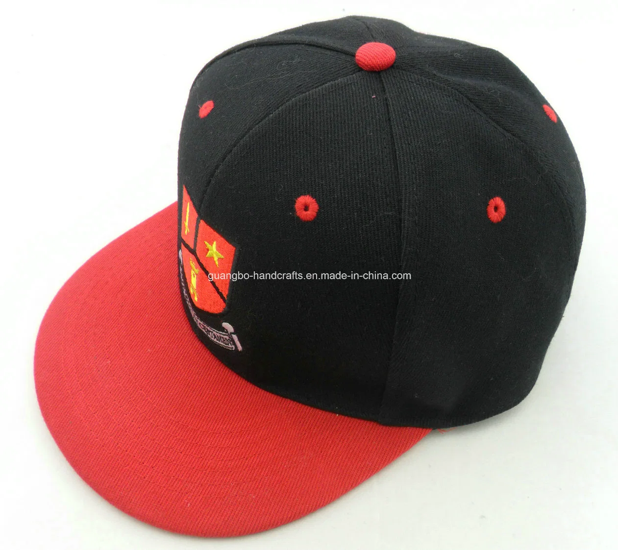 Logo Design with Metal Plate Custom Snapback Cap