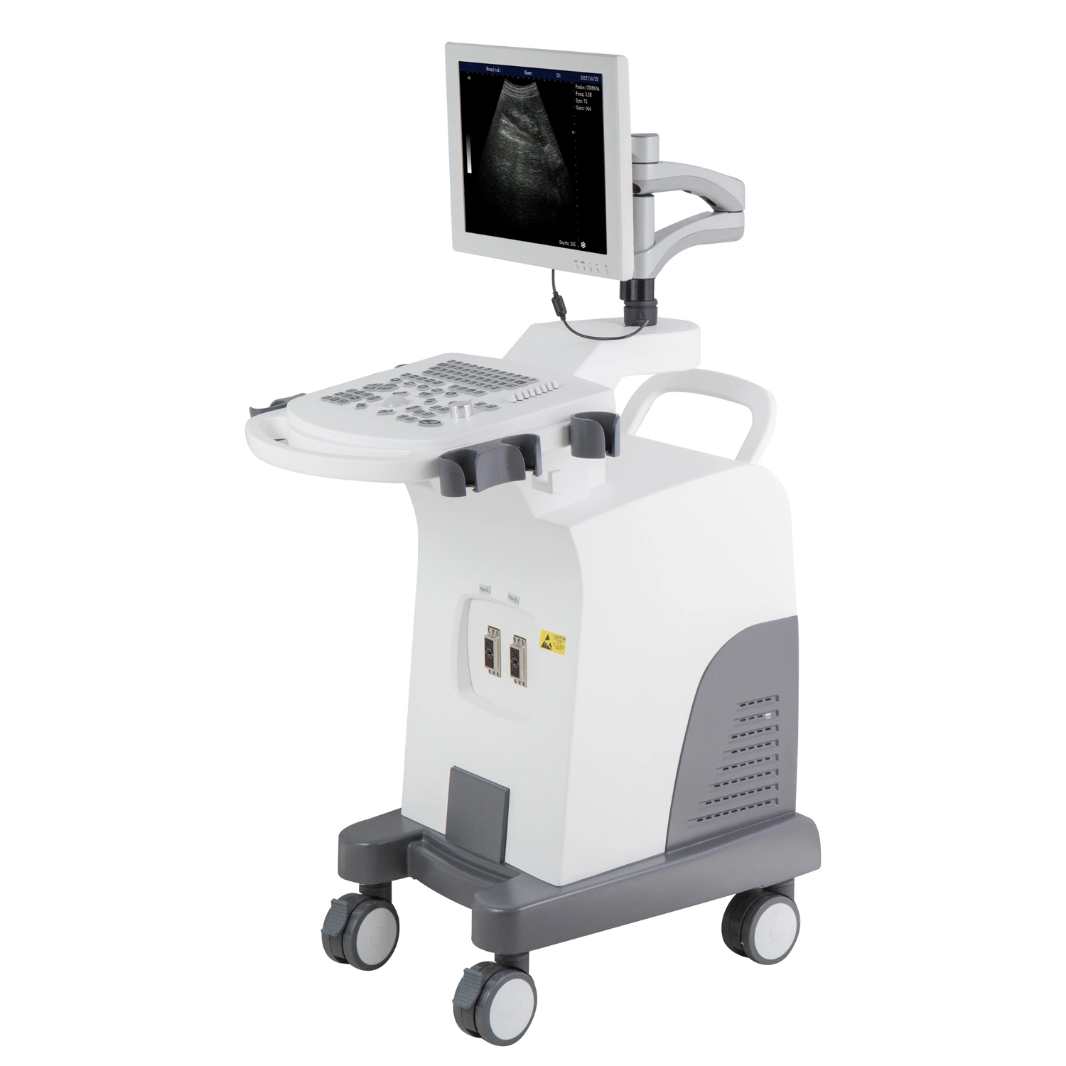 Fy-350 Trolley B/W Ultrasound Machine Instruments