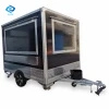 Fully Equiped Food Cart with Kitchen Equipments Outdoor Food Kiosk Mobile Snack Trailer Cart