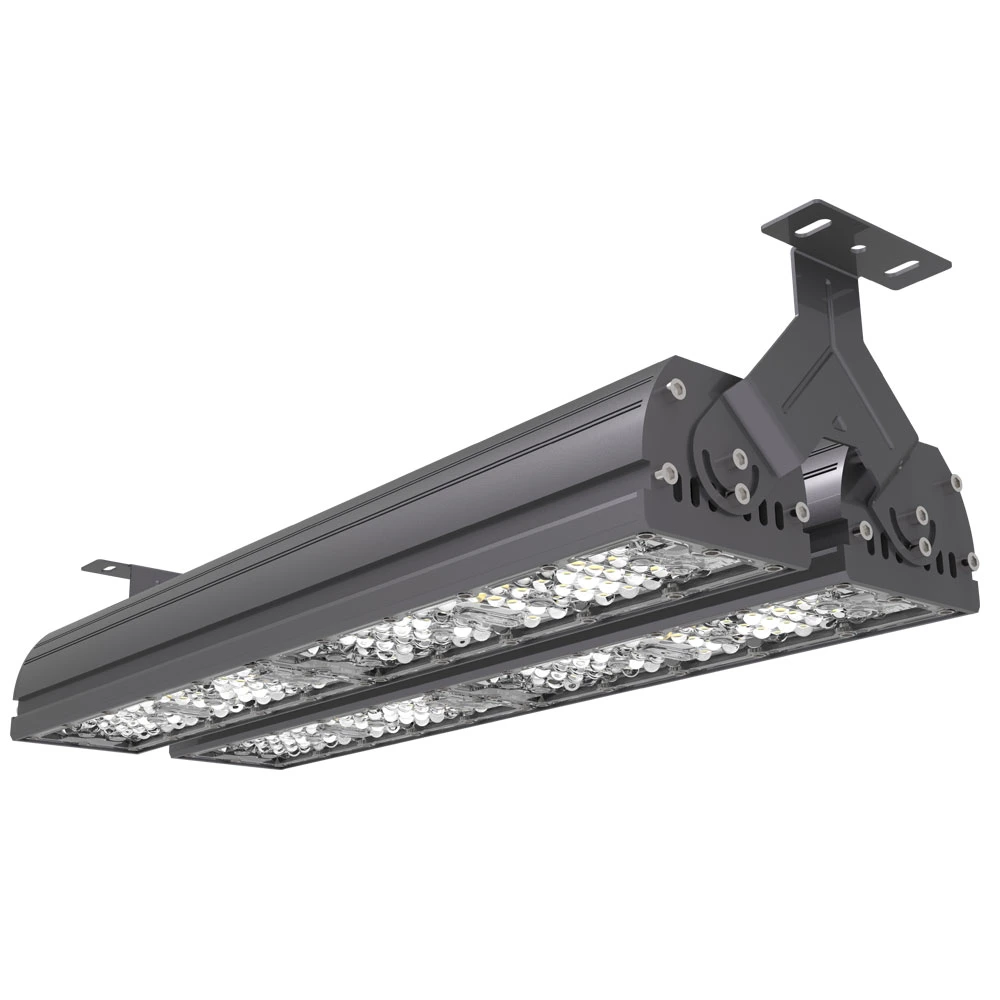 Suspensión Highbay lineal empotrable de 100W LED de aluminio de la superficie de pared Luz lineal