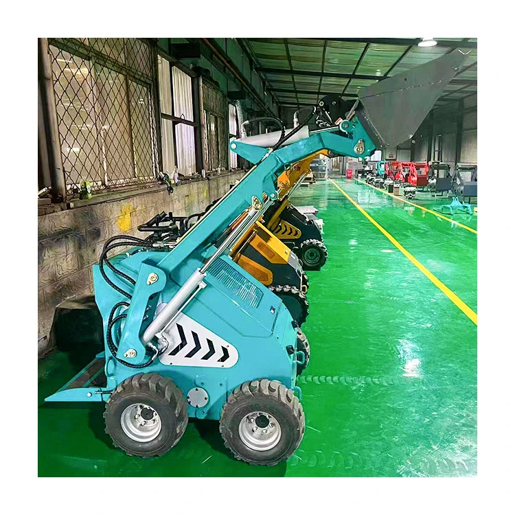 Garden Trucking Mini Wheel Diesel Skid Steer Loader