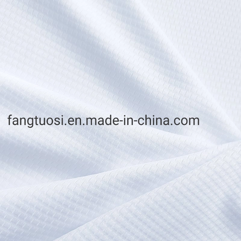 Factory Wholesale/Supplier Solid Color for Printing 100 Recycled Polyester Sports Mesh Fabric