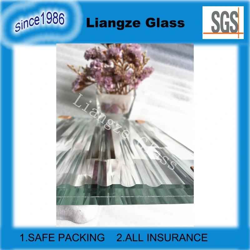 Commerical Office Partition Wall Ultra Clear Laminated Glass