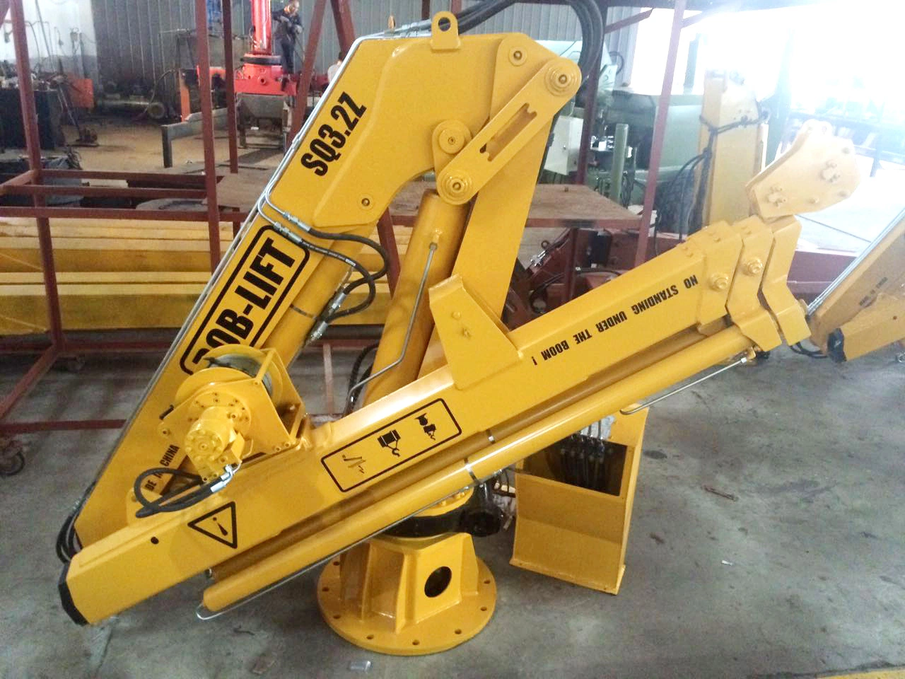 3.2 Ton Hot Sale Marine Crane Folding Boom