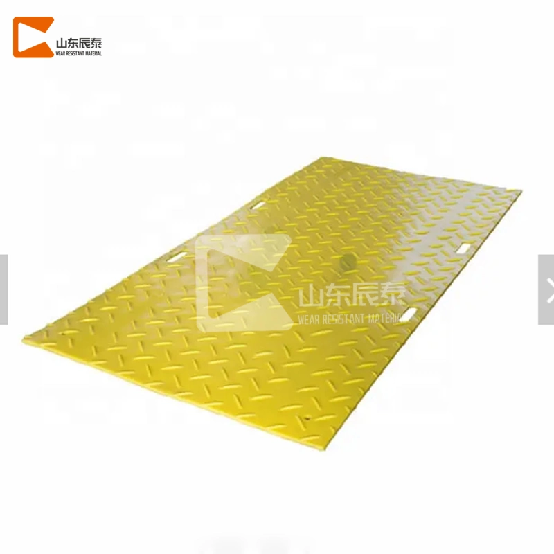 Heavy Duty Floor Plastic Road Ground Protection Site Access Temporary Roadway