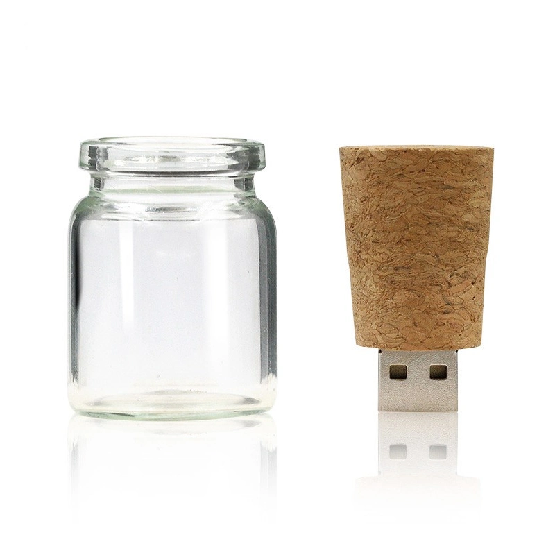 Oferta promocional de madeira do vaso deriva Stick USB drives USB flash