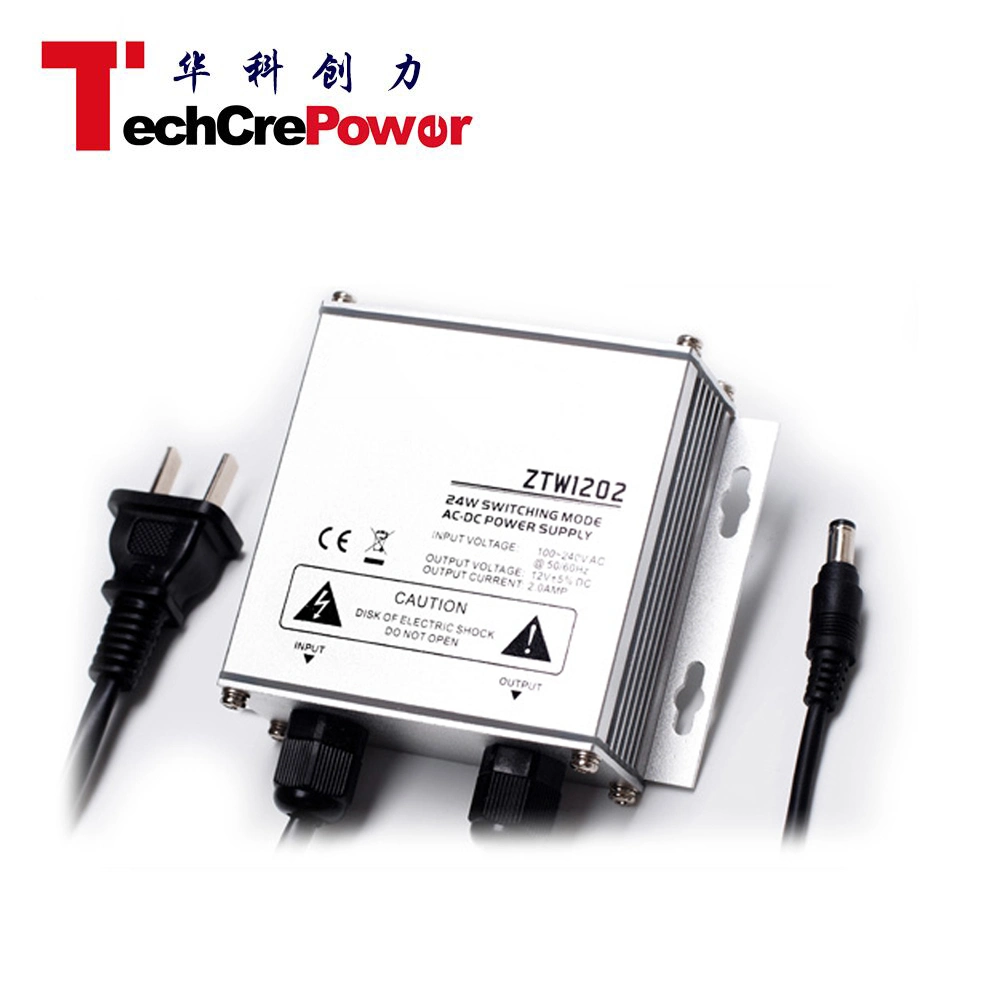 Factory Price Power Adapter 12V for CCTV Camera Outdoor Power Adapter