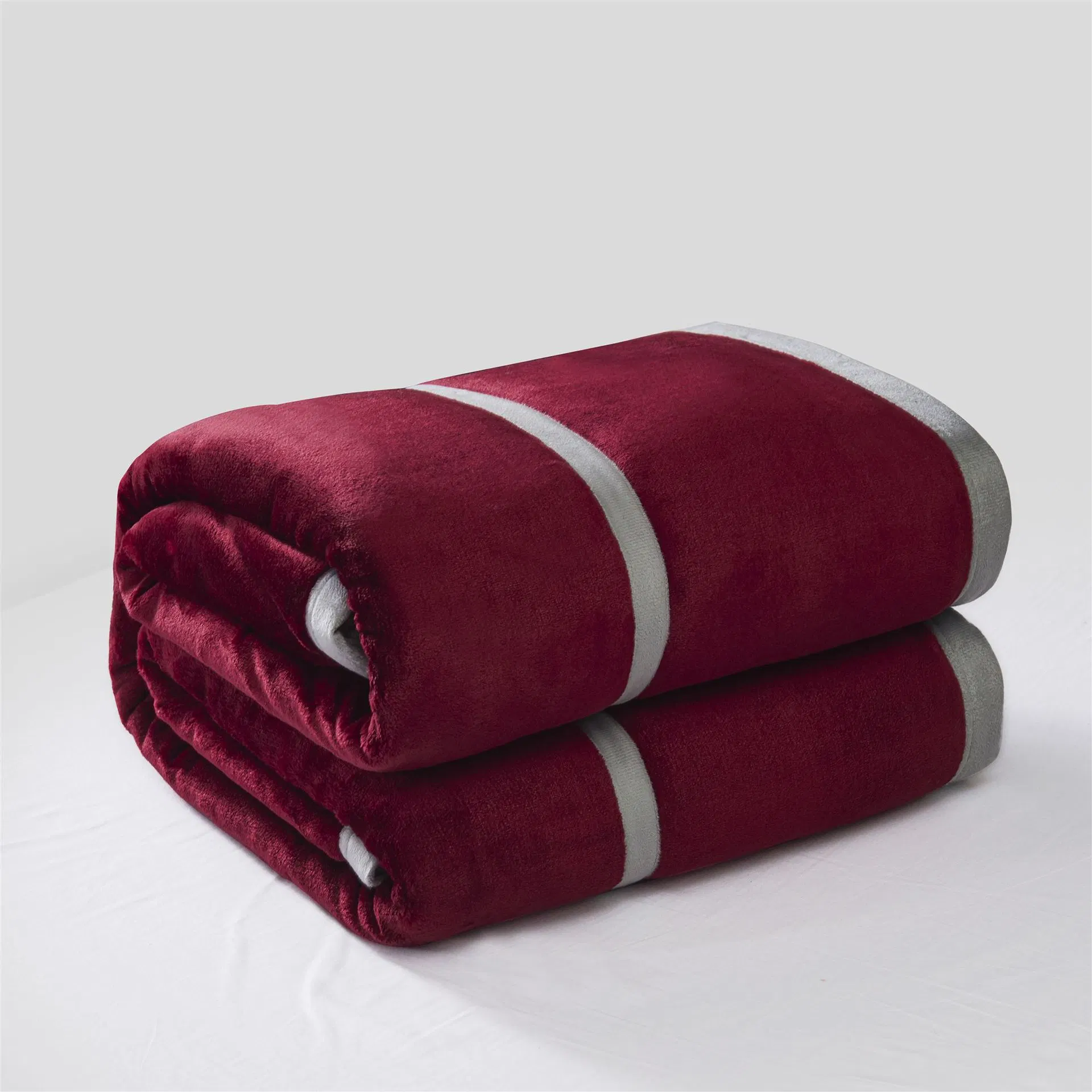 Skin Friendly Flannel Blanket with Thick Coral Flannel Wrap