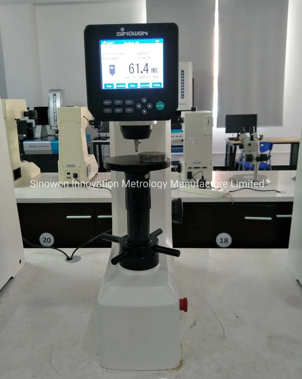 Digital Rockwell Hardness Tester with Color Touch Screen