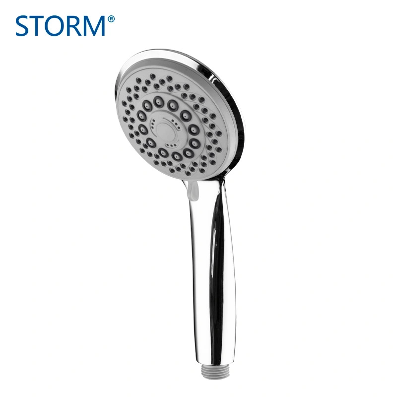 Bathroom Faucet Chrome Plated Plastic 5 Functions Spray Self-Cleaning High quality/High cost performance  Hand Shower