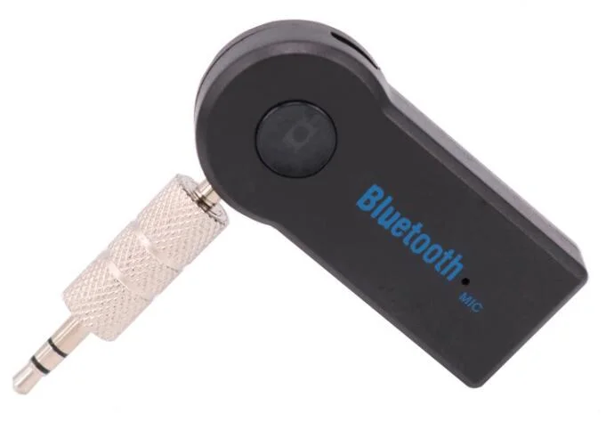 محول مستقبل صوت Bluetooth Aux محول السيارة اللاسلكي Bluetooth 3.5 مم بدون استخدام اليدين مستقبل موسيقى MP3 ستريو لمجموعة السيارة