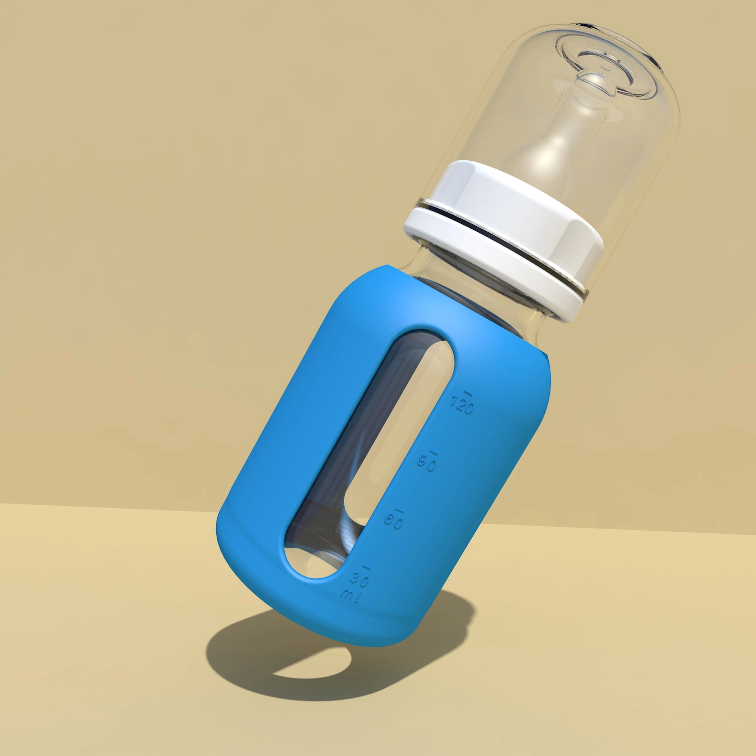 Glass Baby Bottle Silicone Sleeve