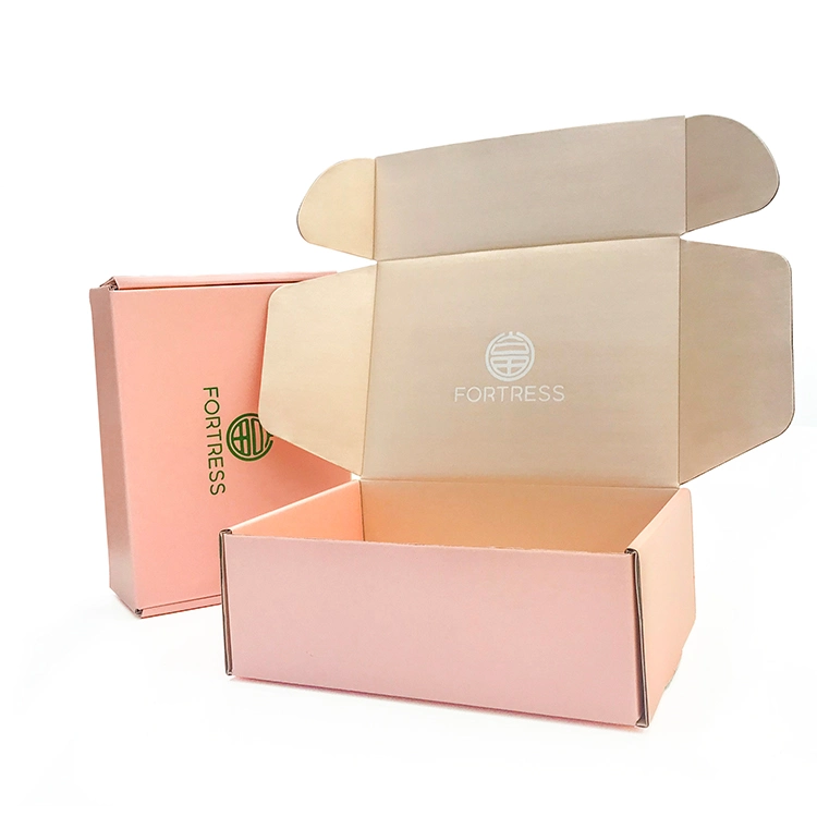 Benutzerdefinierte Logo Farbe Gewölbte Display Karton Geschenk Kosmetische Verpackung Versand Versandlager Dickeres Papier Geschenkverpackung Postkasten