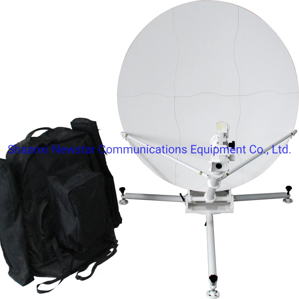 100cm Ku Band wirtschaftliche Flyaway-Antenne (portable)