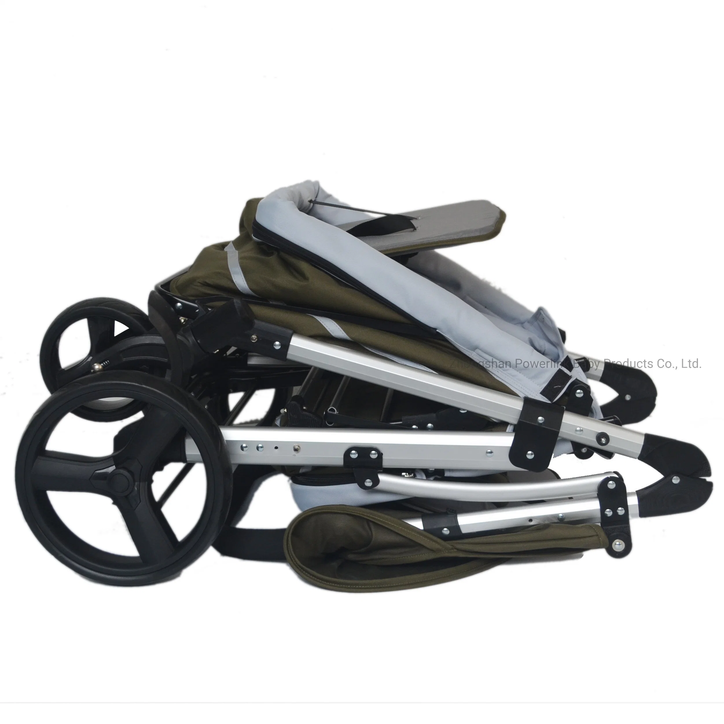 W985 New Popular Folding Metal Stroller Wagon Wholesale/Supplier Outdoor Baby Trolley