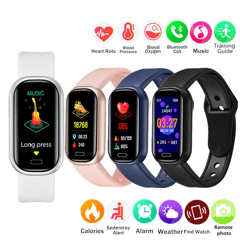 2022 New Y16 Bracelet Wristband Heart Rate Blood Pressure Sports Band Fitness Tracker Waterproof Smartwatch Y16 Smart Watch