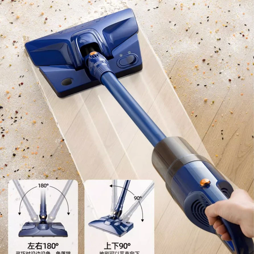 Small Hand Vacuum Cleaner with Mop Function