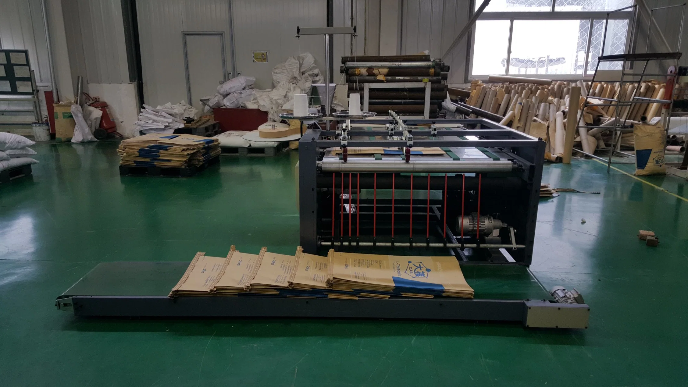 Increase The Width of Woven Bag Sewing Equipment Automatic Sewing Large Bag Machine Sewing Equipment