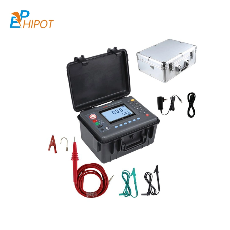 Digital Insulation Resistance Meter, Absorption Ratio and Polarization Index Measurement