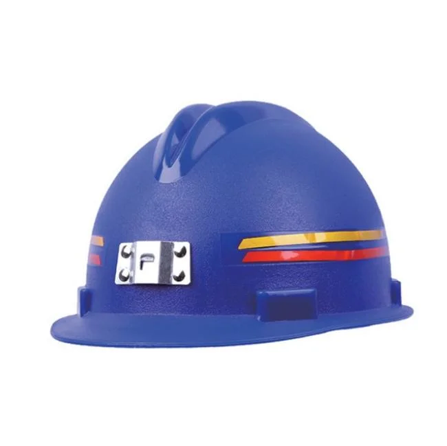 Casque de sécurité pour les casques d'ingénieurs des mines de charbon Mentonnière Protection de la tête haute visibilité Helmets-Aerography MSA Fibre rouge métallique