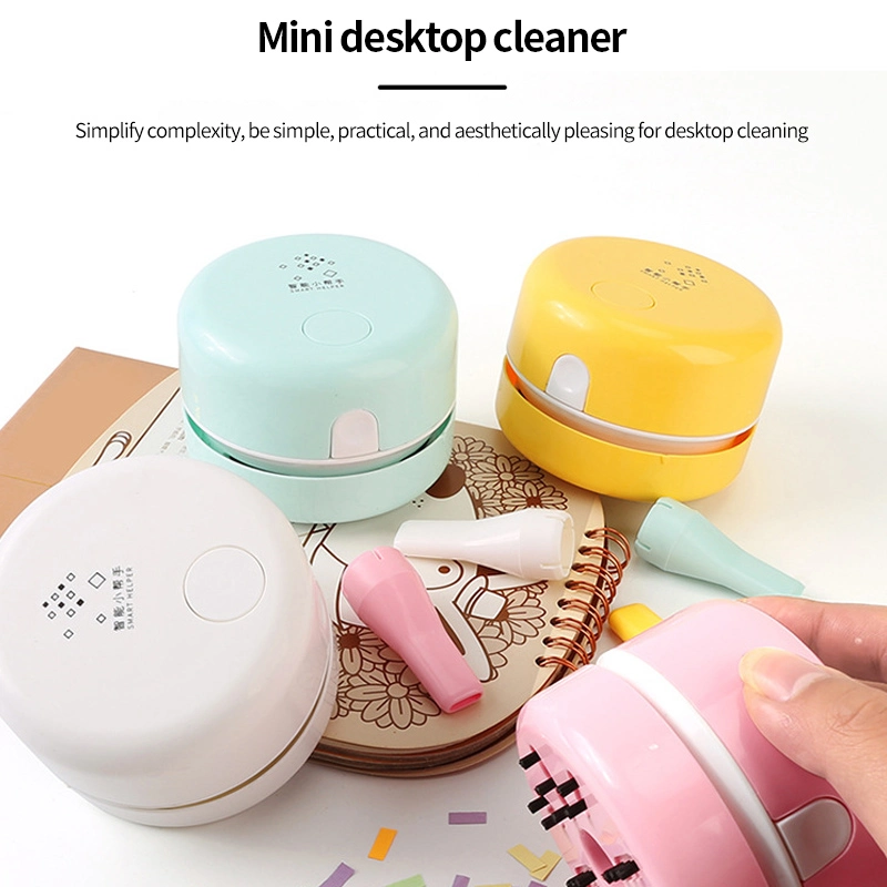 Wholesale/Supplier Portable Mini Desktop Vacuum Cleaner Smart Tabletop Dust Sweeper