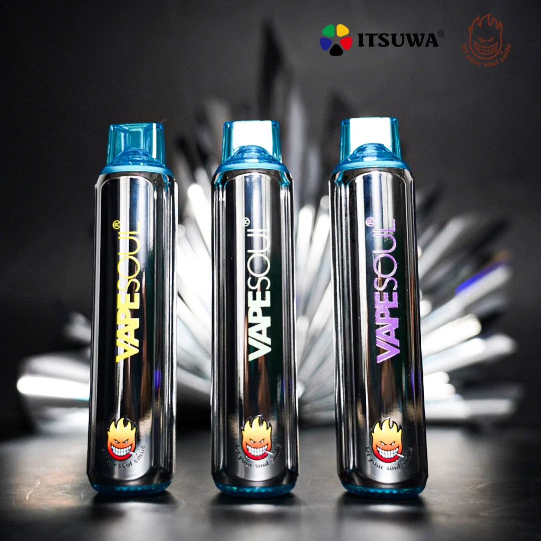 Vapesoul Bc5000 Puff يمكن تخصيص Atomizer الإلكترونية Hookah قلم من نوع C واجهة السجائر الإلكترونية رخيصة