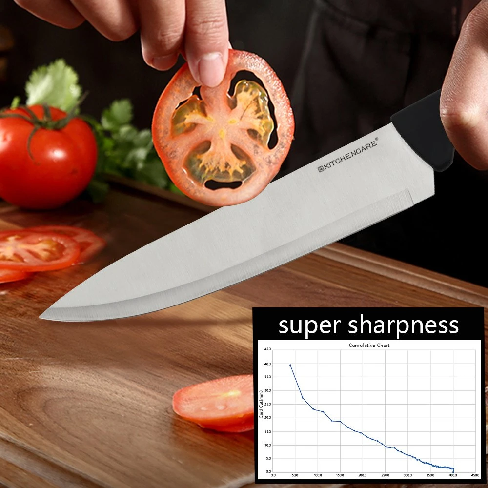 Kitchencare Stainless Steel Knife Block Set Kitchen Knife