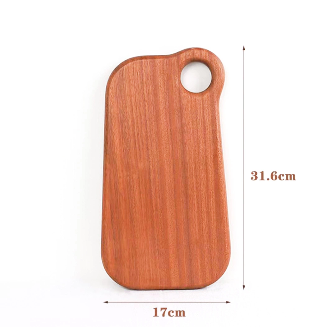 Long Ebony Wood Chopping Board Cutting Board with Hole