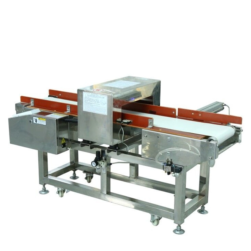 Juzheng Factory Price Conveyor Belt Chocolate Candy Metal Detector for Aluminum Foil Packaging Food