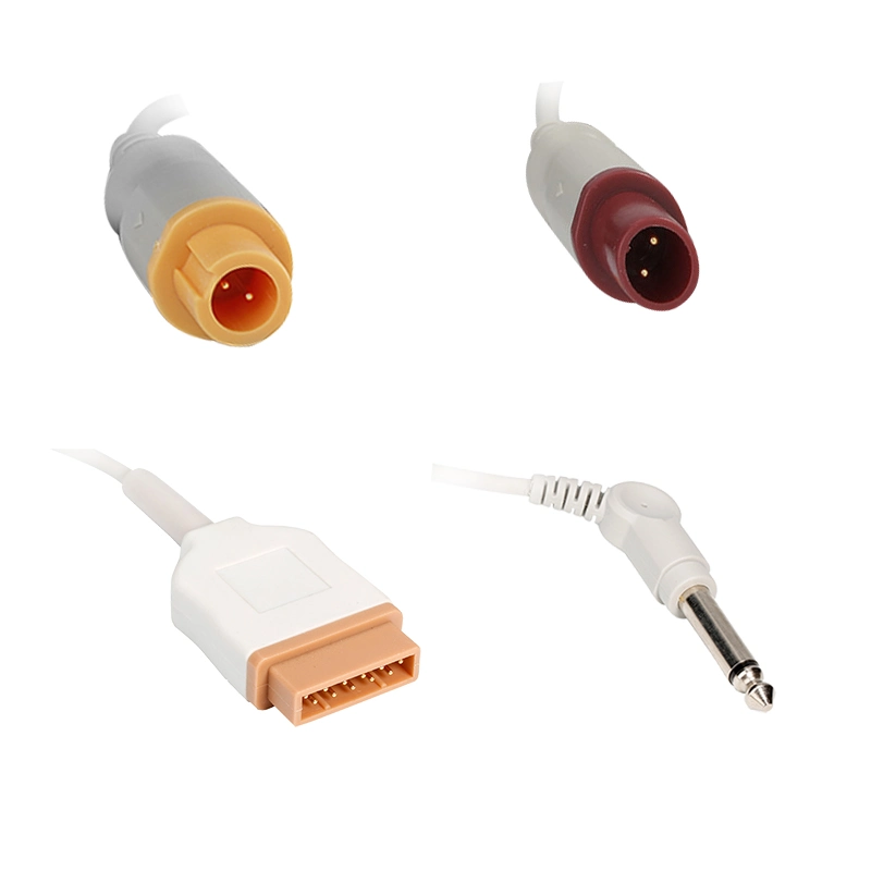 Temperature Transfer Cable for Ysi Connector 6.3 Single Male Temperature Adapter Medical Cable