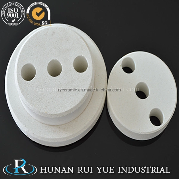 High Temperature Resistance Corundum Mullite Ceramic Plate