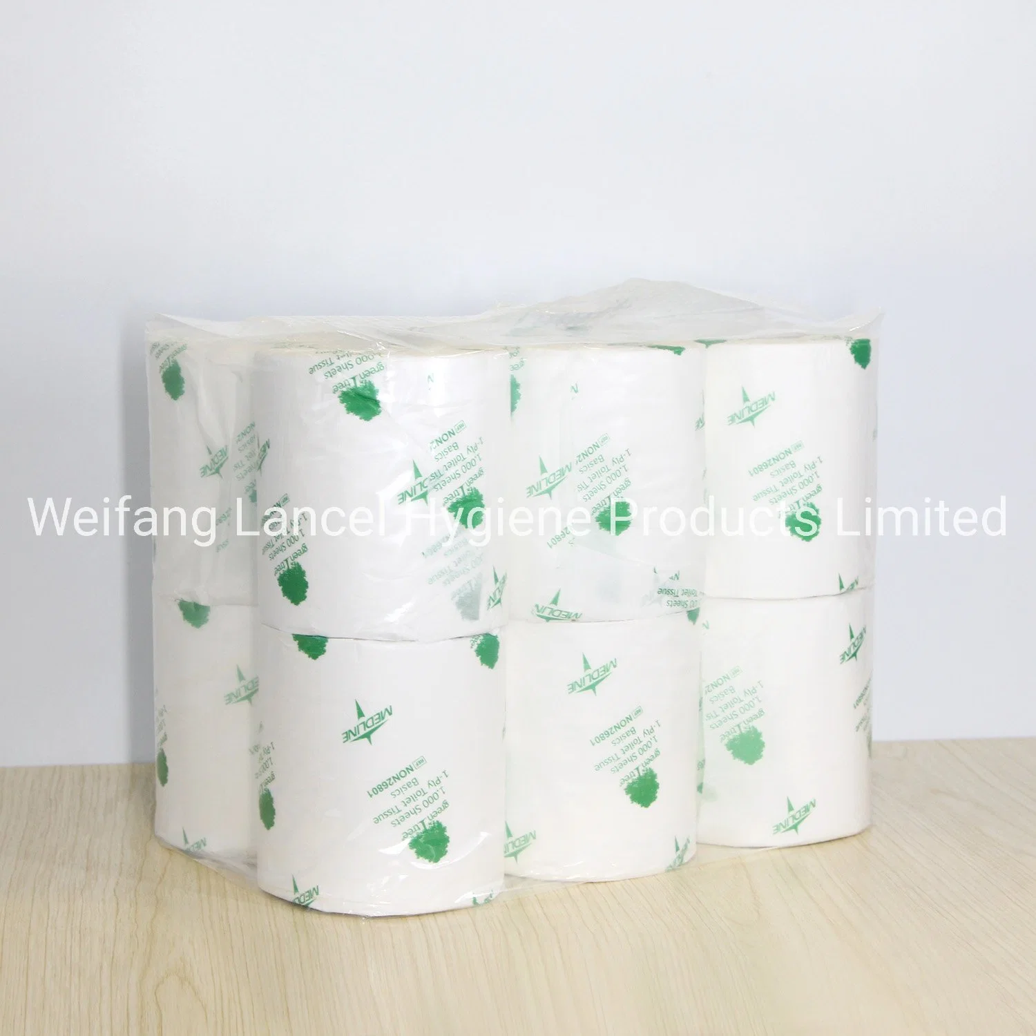 Eco-Friendly Disposable White Virgin Toilet Tissue Roll