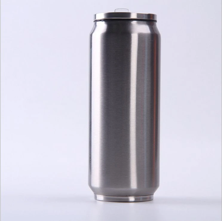 Wholesale/Supplier Double Wall Stainless Steel Cup Sublimation Blank Cola Shape Vacuum Cans Sport Water Bottle