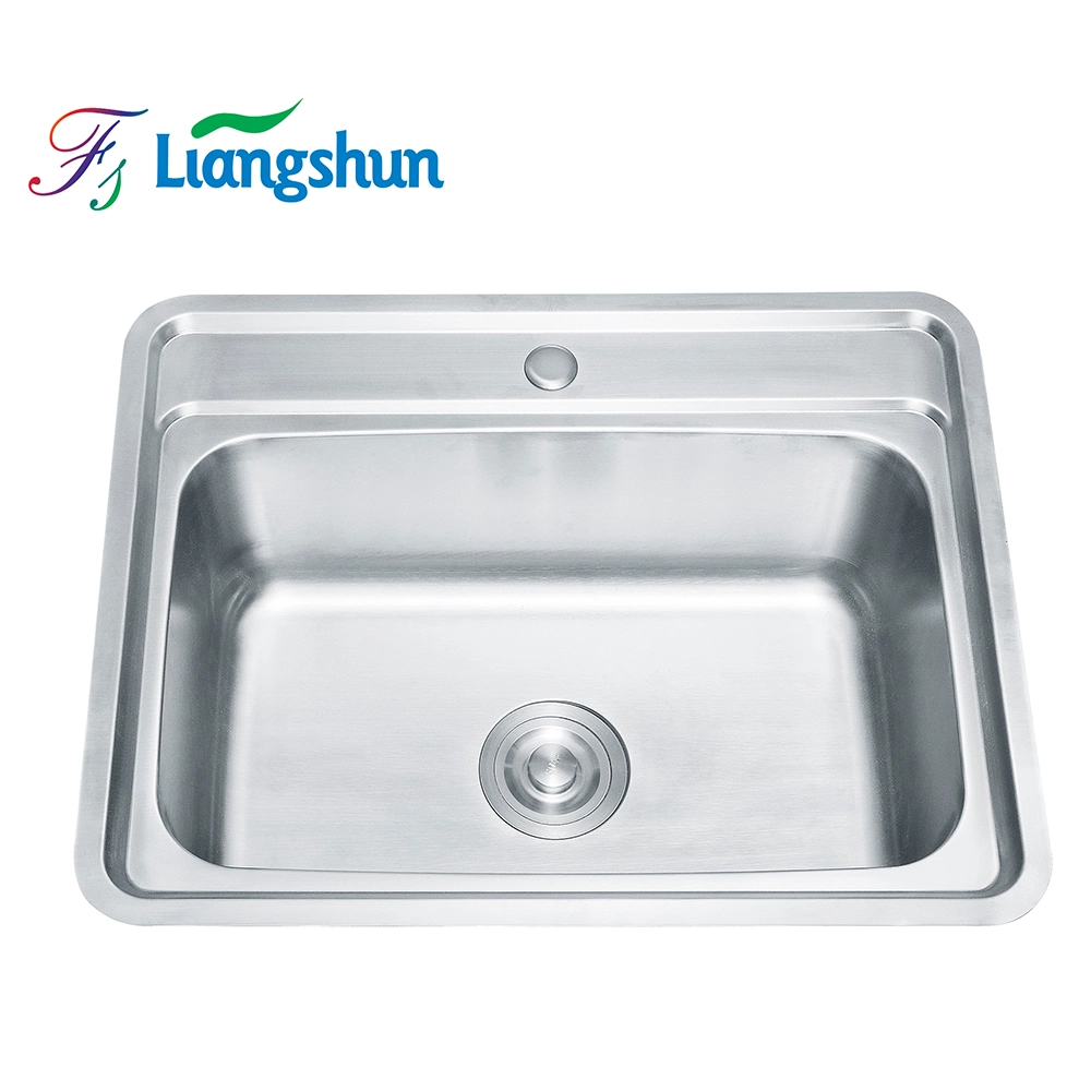 9 Inches Deep Mini Single Bowl Kitchen Sink Stainless Steel Hand Wwash Bowl Sink with Drain Board