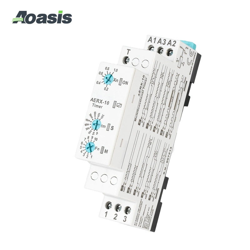 Aoasis Aerx-10 Multifunctional Timer Relay Countdown Digital Time Delay Relay