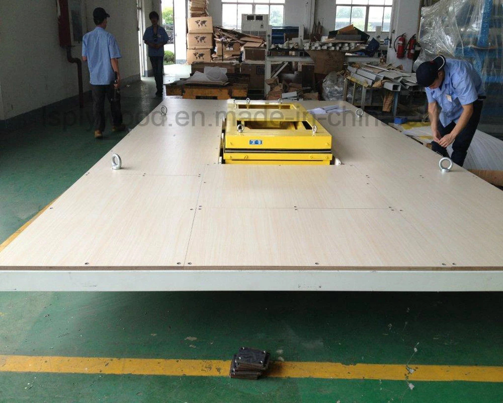 HPL Veneer Faced Plywood Deck Wood Floor for Industrial Workshop Vehicle Flooring