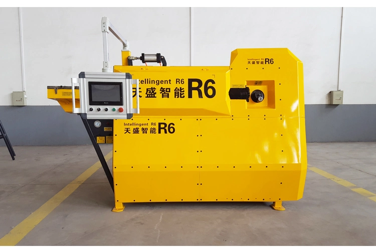 Hot Sale R6 Rebar Bending Machine Processing 5-10mm Wire