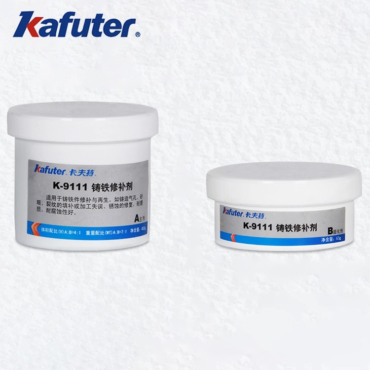 Cast Iron Patching Agent Kafuter K-9111 Repair Epoxy Putty/Epoxy Adhesive for Iron Casting Glue