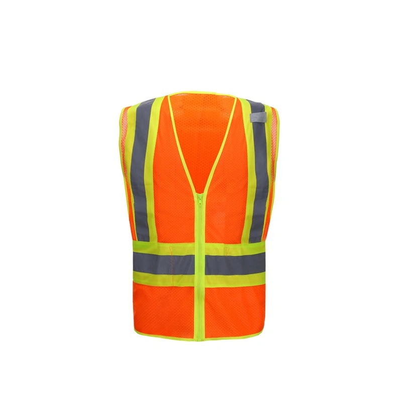 Security Safety Vest Reflective Protective Construction Uniform Work Wear