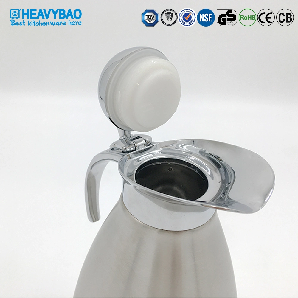 Heavybao Acero inoxidable Calentador de Agua y cafetera con asa