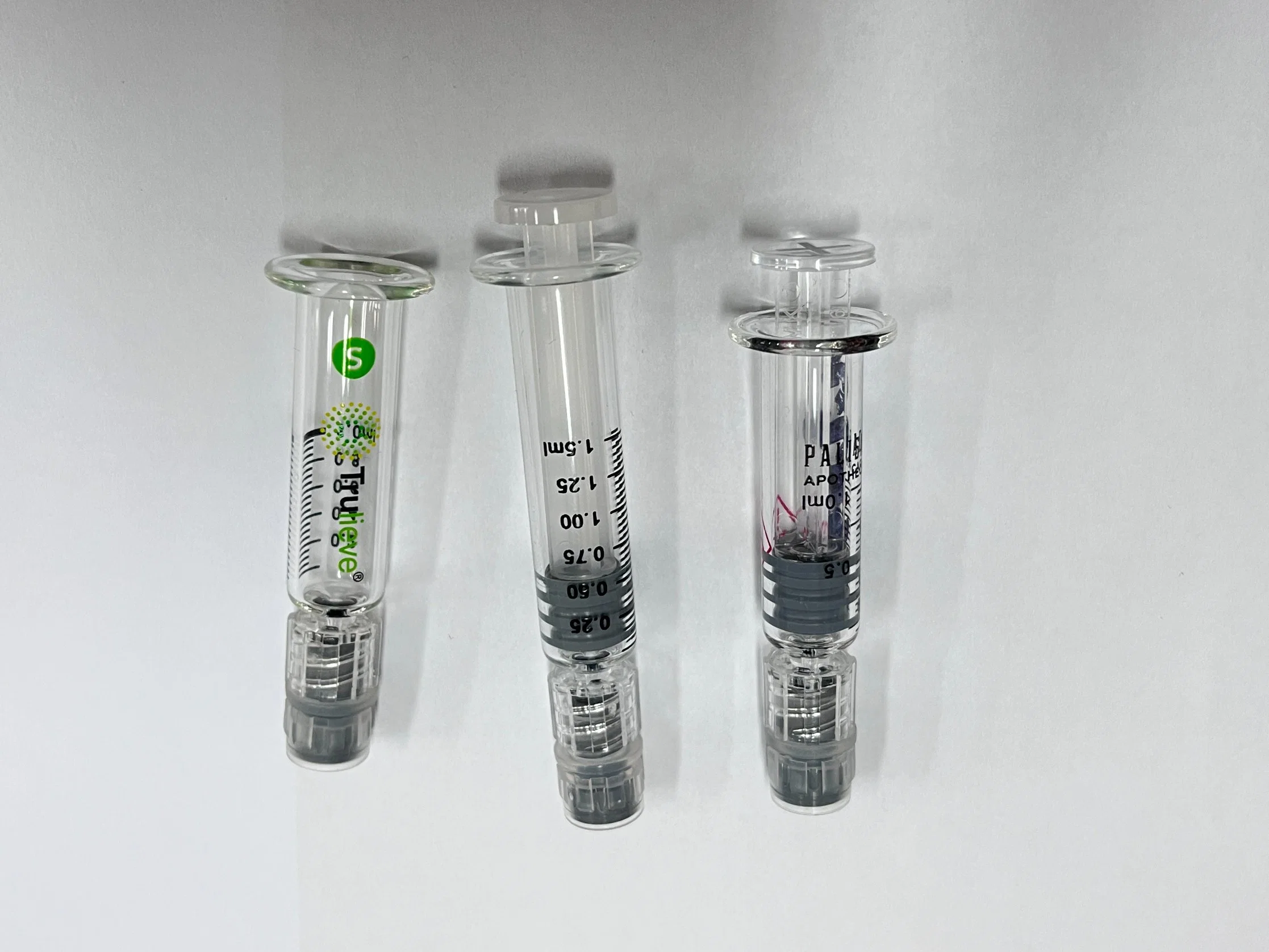 1 Ml Glass Syringe Luer Lock Glass Syringe Lure Lock Syringes